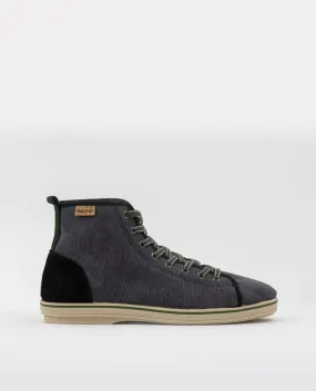 Botines casual tilo large negro