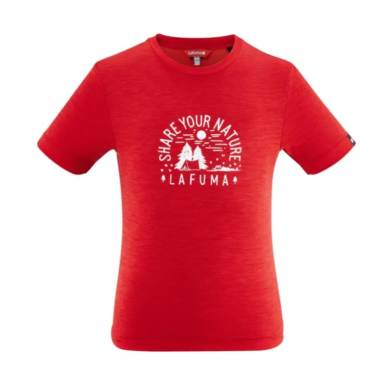 Lafuma SS LTD TEE JR (RED - ROUGE) camiseta niño